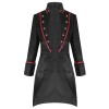 Men Pentagram Coat Salvatore Black Coat 